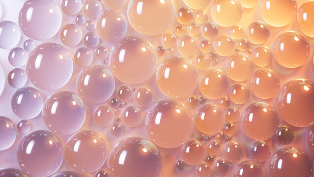 Water Droplets Background. Yellow and White, Contemporary Wallpaper with .