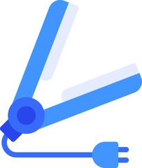 hair iron icon
