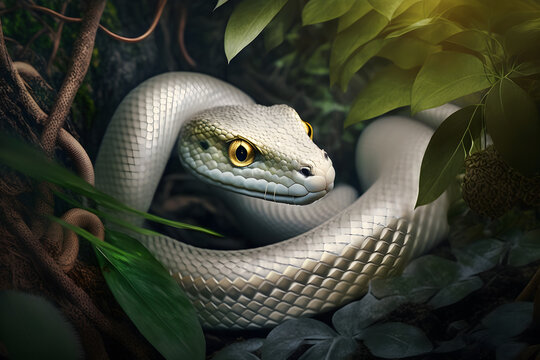 snake in the tree