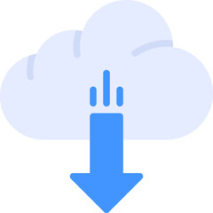 cloud download icon