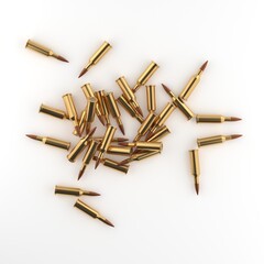 Gun rifle bullets or ammo