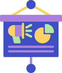 presentation board icon