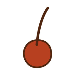 Cute Fruit Doodle Illustration