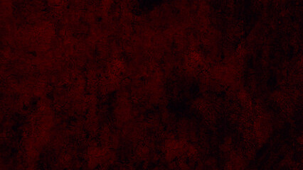 Dark red grunge wall. Abstract dark background. Abstract horror gothic textured design