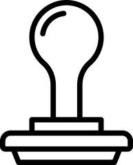 rubber stamp icon
