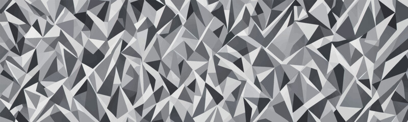 Abstract polygonal backdrop with gray and light colors. Origami style design is perfect for modern and creative concepts. Vector