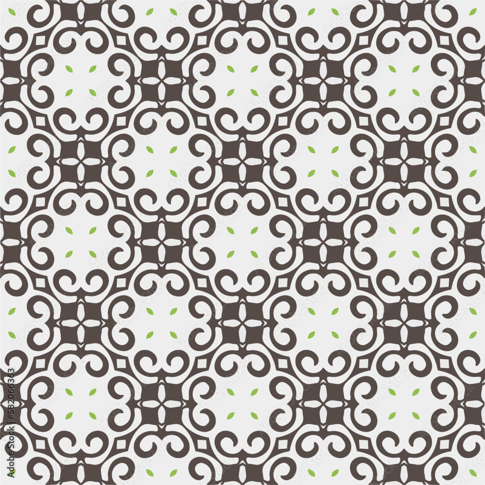 Wall mural Abstract ethnic rug ornamental seamless pattern.Perfect for fashion, textile design, cute themed fabric, on wall paper, wrapping paper and home decor.