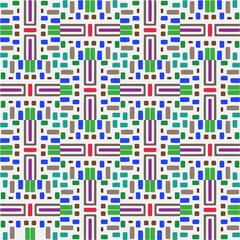 Fototapeta premium Abstraction in art. Seamless vector background with repeat pattern.Oriental style damask floral tile modern lux fabric design textile swatch ladies dress, man shirt all over print block.