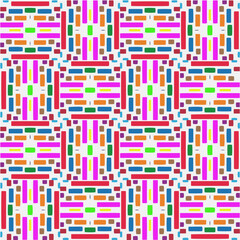 Abstraction in art. Seamless vector background with repeat pattern.Oriental style damask floral tile modern lux fabric design textile swatch ladies dress, man shirt all over print block.