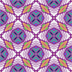 Abstraction in art. Seamless vector background with repeat pattern.Oriental style damask floral tile modern lux fabric design textile swatch ladies dress, man shirt all over print block.