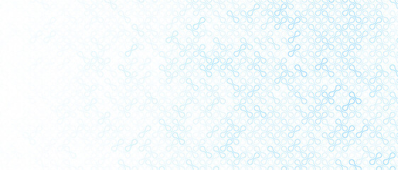Metaball pattern blue background. Metaball colourful seamless pattern design.