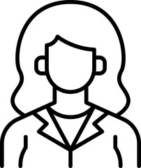 business woman icon