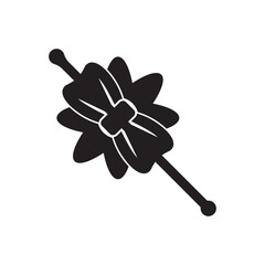 Hair pin symbol icon,logo illustration design template