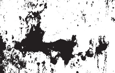 Rustic grunge texture with grain and stains. Abstract noise background. PNG graphic illustration with transparent background.