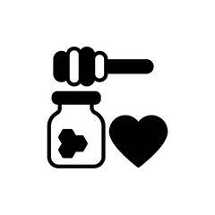 Honey Donation icon in vector. Illustration