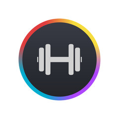 dumbbell - Pictogram (icon) 