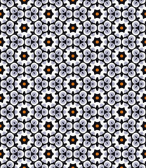 Multi color seamless abstract pattern. Background and backdrop. Multi Colored. Colorful ornamental design. Colored mosaic ornaments. Vector graphic illustration. EPS10.