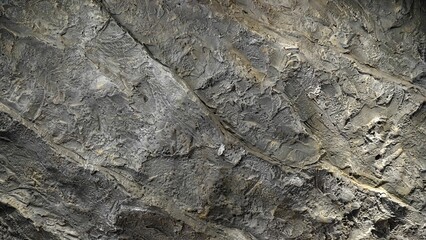 Texture decorative gray plaster imitating the old peeling wall. Grey texture decorative Venetian stucco for backgrounds. Decorative gray plaster.