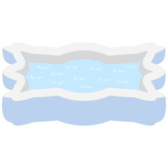 Mini Rubber Swimming Pool Summer Swim Area Collection
