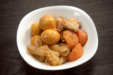 鶏のキンカン、煮込み料理
