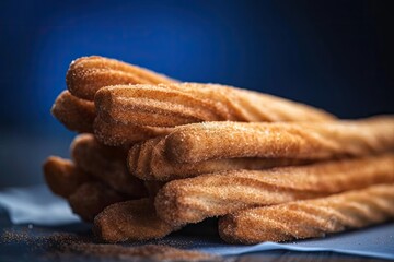 Crispy Churros, created with Generative AI technology