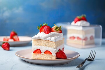 Tres Leches Cake, created with Generative AI technology