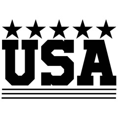 USA SVG Design