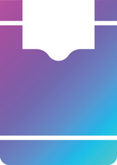 Plastic bag Vector Icon Design Illustration