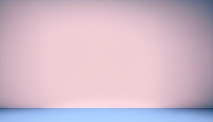 Obraz premium Pink blank background for product presentation. Empty studio backdrop wallpaper