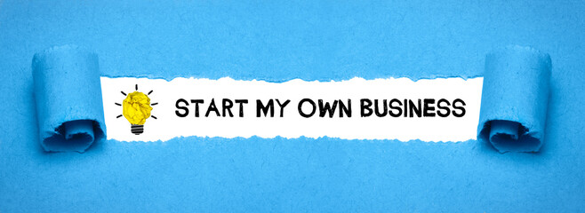 Start My Own Business	