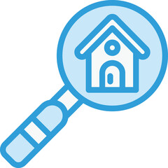 House search Vector Icon Design Illustration
