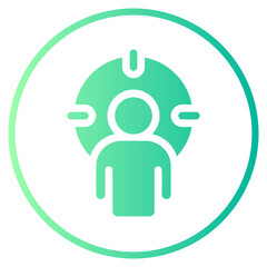 target gradient icon