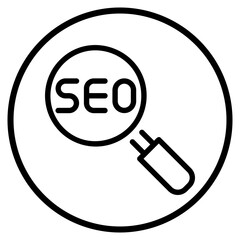 seo line icon