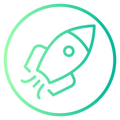 mission gradient icon