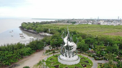 Sura and Baya Monument Aerial 5
