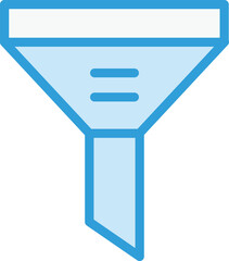 Funnel Vector Icon Design Illustration