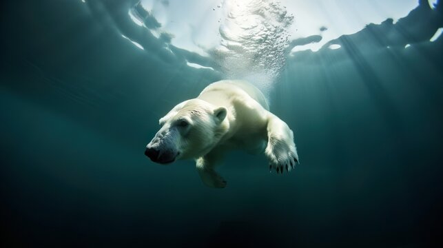 Diving Ice-Bear Generative AI Generativ KI