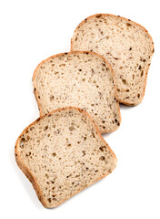 slices of cereals bread wirth seeds