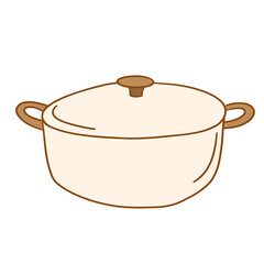 kitchenware_pastel kitchenware_pot with wood stick hands _file png