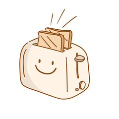 kitchenware_pastel kitchenware_toaster_bread grill_file png