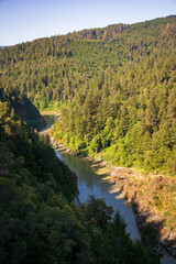 River at Klamath National Forest, California
