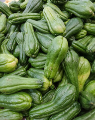 zucchini in the market