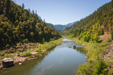 River at Klamath National Forest, California