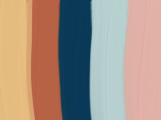 aesthetic shape horizontal colorshade with yellow mustard red brick navy blue light blue nude pink tone file ai