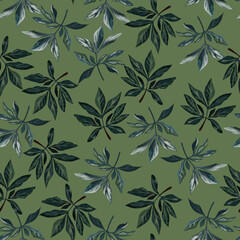 Fototapeta premium seamless floral pattern
