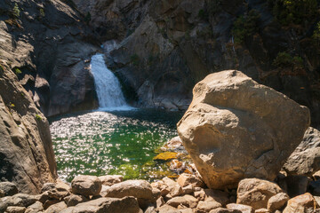 Waterfall in Kings Canyon National Park