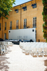 Aix-en-Provence in France, with its impressive architecture and building structure, provides a...