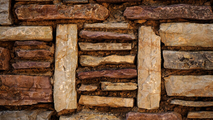 Old Datça city house stone wall