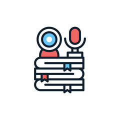 Live Webinar icon in vector. illustration