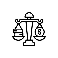 Power Of Knowledge icon in vector. illustration